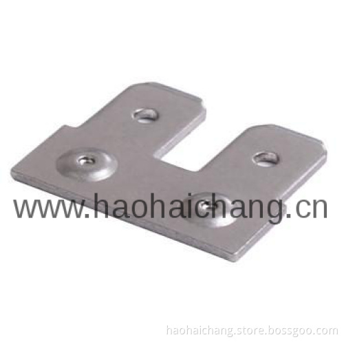 Nickel-plated Steel Double Spade Terminal